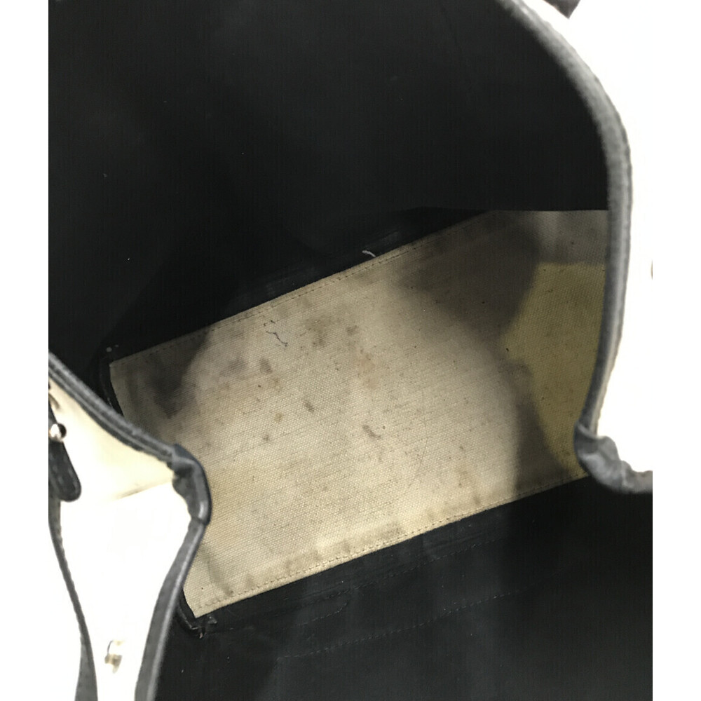 Balenciaga Tote Bag White Black - Picture 3 of 6